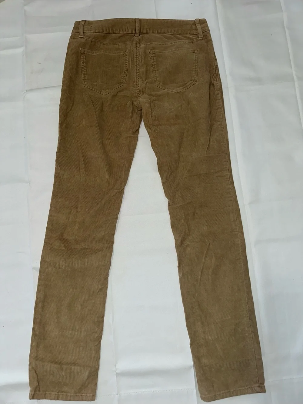 Abercrombie & Fitch Tan Corduroy Slim Pants